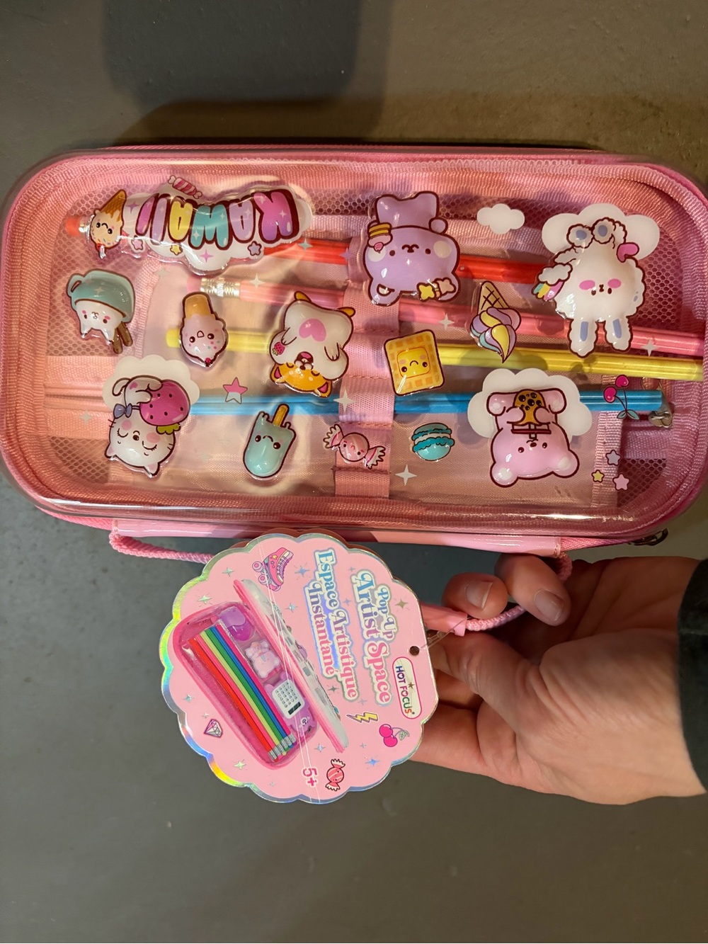 Pink Kawaii Cute Pencil Case BNWT